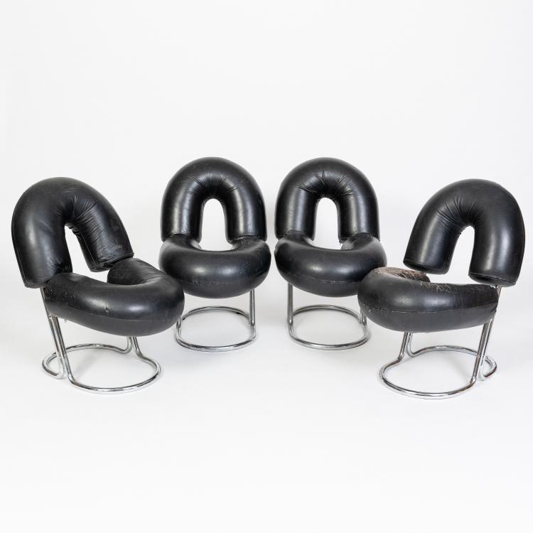 Bild 6 zu Objekt, Zwei St&uuml;hle 'Zevi', um 1965 (Entwurf), Renato Zevi, Zevi, Renato, Mailand / Milan, 182C 868
