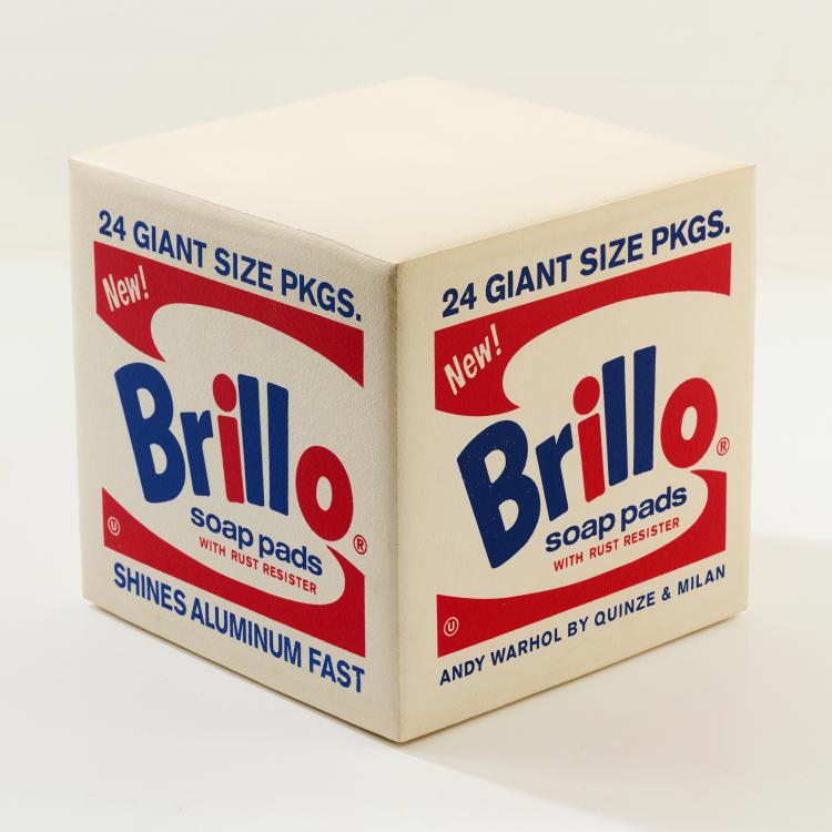 Hauptbild zu Objekt, Pouf 'Brillo', 1964 (design), Andy Warhol (after), sdclab f&uuml;r Quinze & Milan, Wevelgem, 182C 998