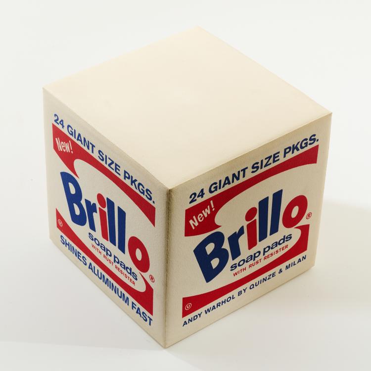 Bild 1 zu Objekt, Pouf 'Brillo', 1964 (design), Andy Warhol (after), sdclab f&uuml;r Quinze & Milan, Wevelgem, 182C 998