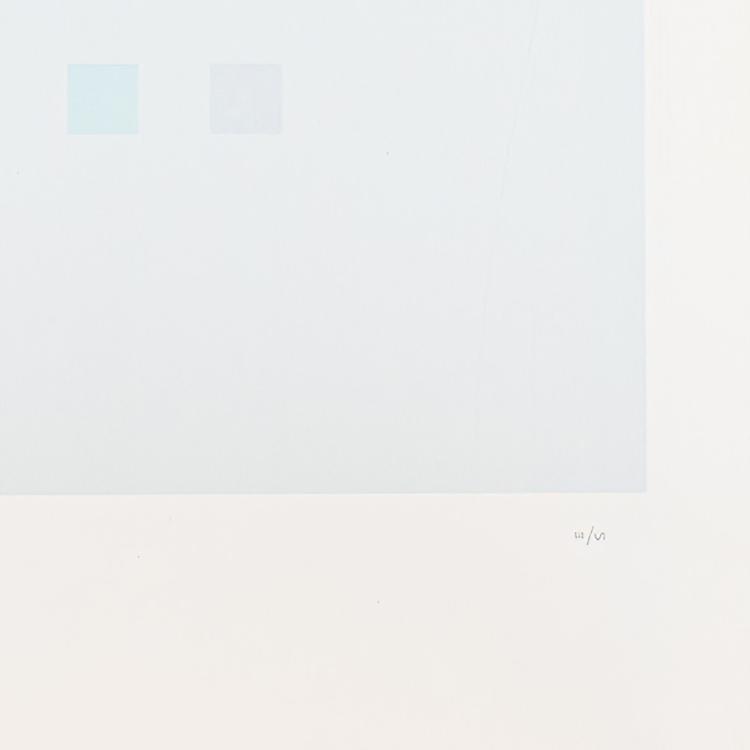 Bild 2 zu Objekt, Portfolio mit Geometrischen Kompositionen, 1972, Antonio Calderara, 183C 925