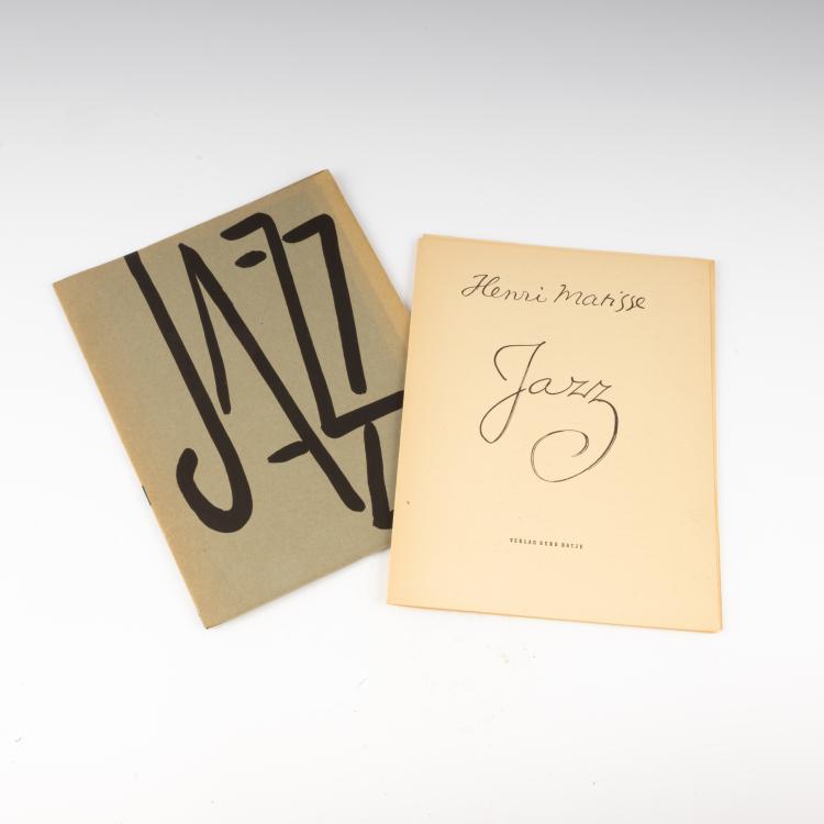 Bild 4 zu Objekt, Prospekt f&uuml;r 'Jazz' mit 3 Pochoirs, 1947, Henri Matisse, Gerd Hatje (Publ.), 183C 903