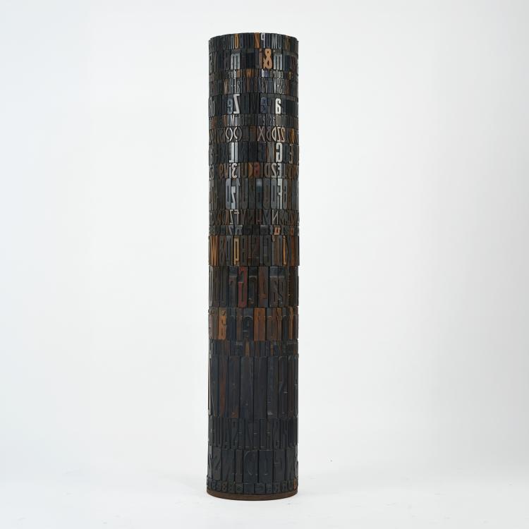 Hauptbild zu Objekt, Skulptur 'TORRE DI GUTENBERG', 1997, Giorgio Milani, 183C 838