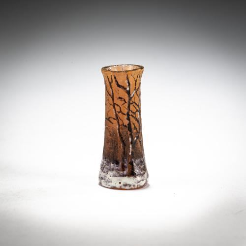Miniature vase 'Crépuscule neige' - 'Hiver', c. 1902