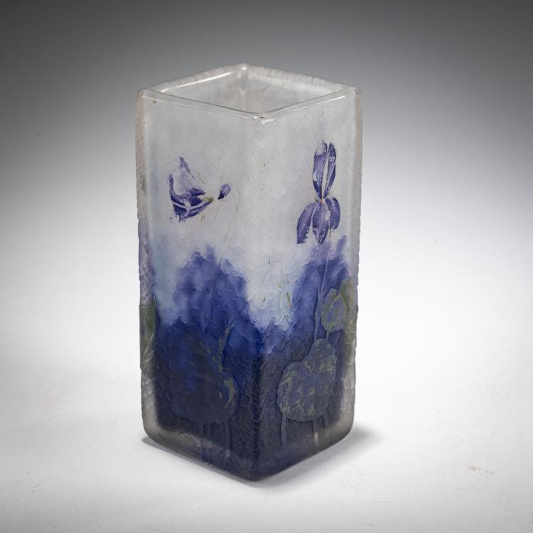 Bild 2 zu Objekt, 'Violettes' Vase, 1905-10, Daum Fr&egrave;res, Nancy, 182A 27