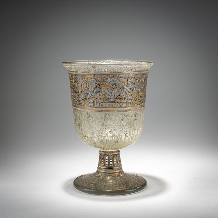 Hauptbild zu Objekt, Goblet, c. 1928, Daum Fr&egrave;res, Nancy, 182A 71