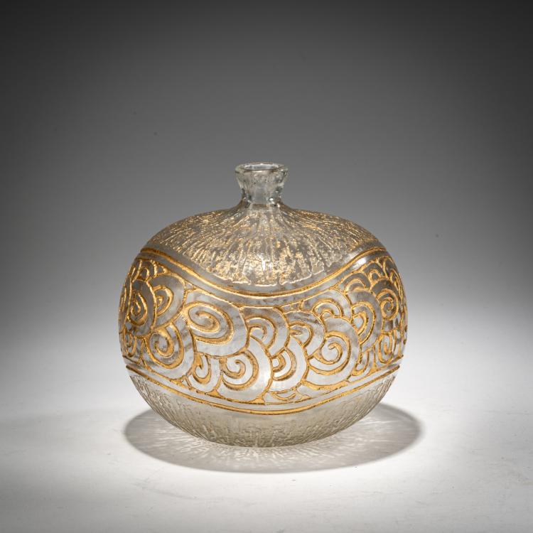 Hauptbild zu Objekt, Vase, c. 1928, Daum Fr&egrave;res, Nancy, 182A 72
