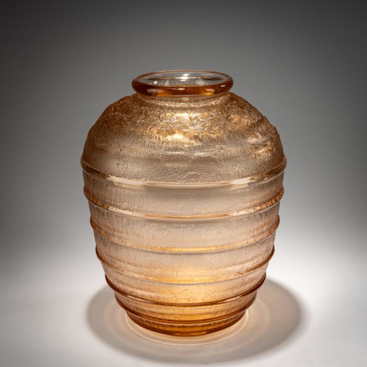 Bild 1 zu Objekt, Vase, c. 1930, Daum Fr&egrave;res, Nancy, 182A 74