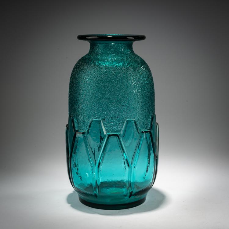 Hauptbild zu Objekt, Vase, c. 1930, Daum Fr&egrave;res, Nancy, 182A 76