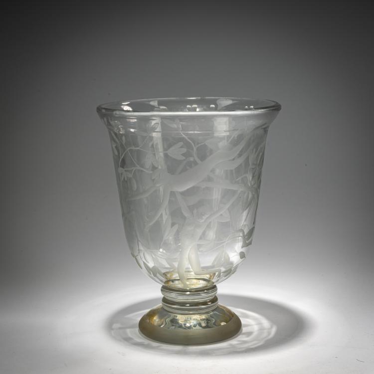Bild 1 zu Objekt, Goblet, c. 1928, Daum Fr&egrave;res, Nancy, 182A 66