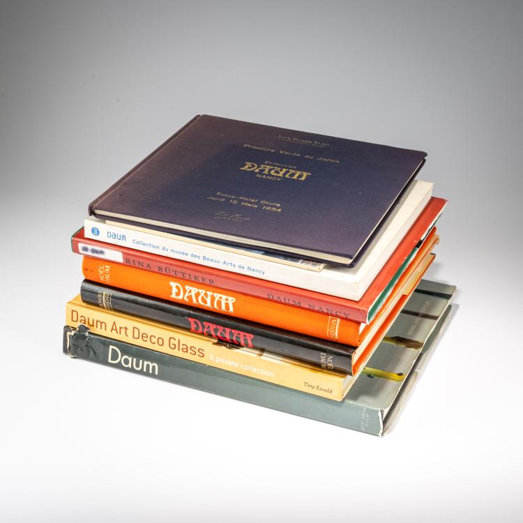 Hauptbild zu Objekt, Eight books Daum, Daum Fr&egrave;res, Nancy, 182A 478