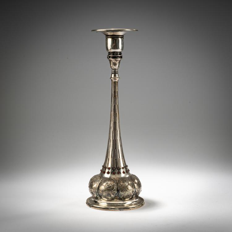 Bild 1 zu Objekt, Candlestick, c. 1910, Bruckmann & S&ouml;hne, Heilbronn, 182A 430