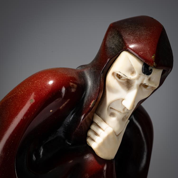 Bild 5 zu Objekt, Chryselephantine figurine 'Mephisto', c. 1928, Roland Paris, 182A 282