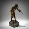 Bronze figure 'Snake Charmer', c. 1925