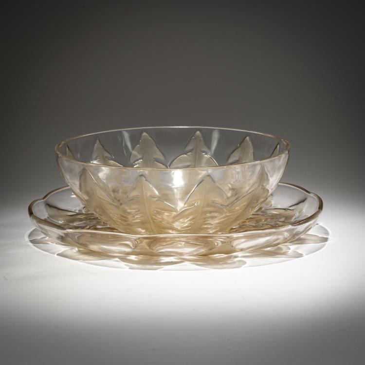 Bild 1 zu Objekt, Schale und Unterteller 'Pissenlit', 1921, Ren&eacute; Lalique, Lalique, Wingen-sur-Moder, 182A 146