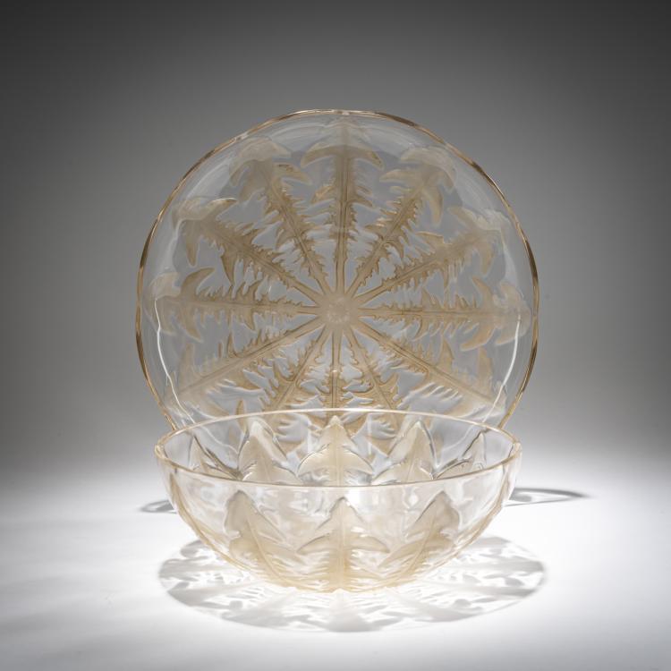 Bild 2 zu Objekt, Schale und Unterteller 'Pissenlit', 1921, Ren&eacute; Lalique, Lalique, Wingen-sur-Moder, 182A 146