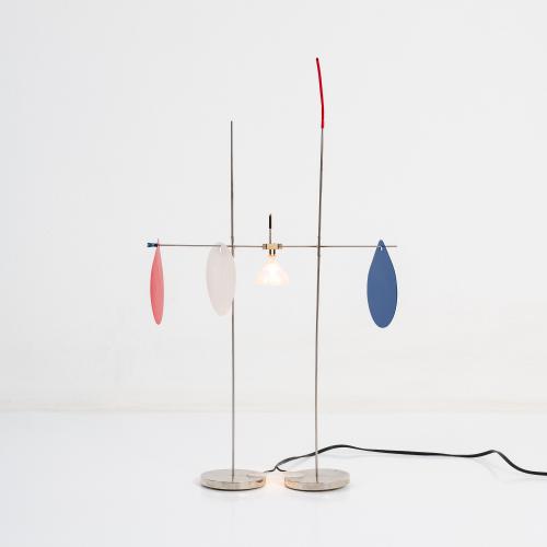 Tischleuchte 'Fukushu', 1986 (Entwurf)