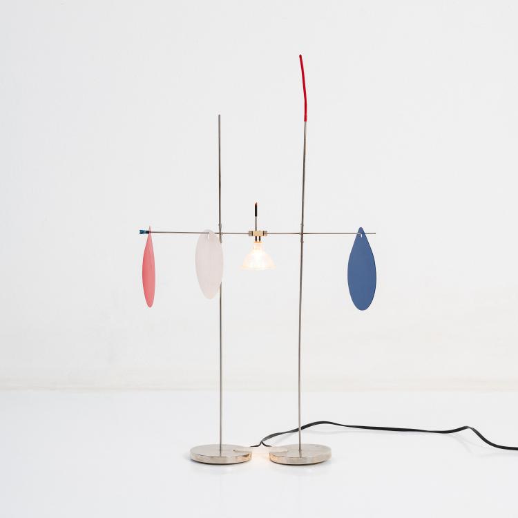 Hauptbild zu Objekt, Tischleuchte 'Fukushu', 1986 (Entwurf), Ingo Maurer, Design M, Ingo Maurer, M&uuml;nchen / Munich, 183A 212