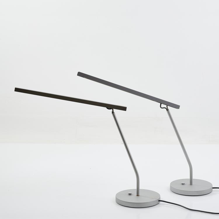 Hauptbild zu Objekt, Zwei Tischleuchten 'BA 11', 1997 (Entwurf), Maarten van Severen, U-Line, Belgien / Belgium, 183A 634