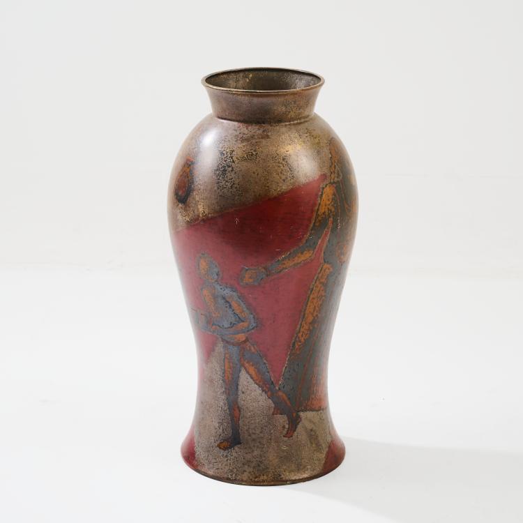Hauptbild zu Objekt, 'Ikora' Vase, c. 1938, WMF, Geislingen (zug. / attr.), 182A 466