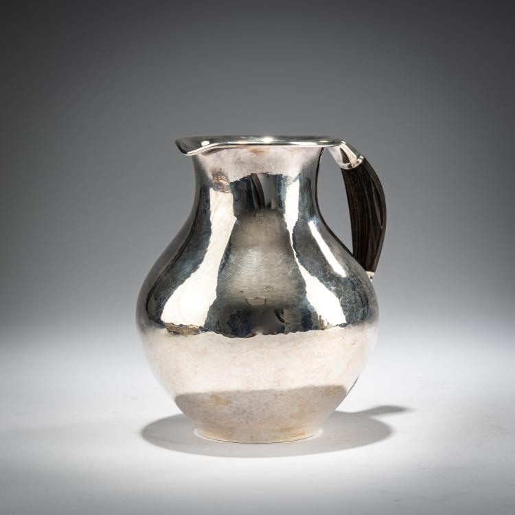 Hauptbild zu Objekt, Kanne, 1950er Jahre, J&oslash;rgen Jensen, Jensen, Georg, Kopenhagen / Copenhagen, 182A 433