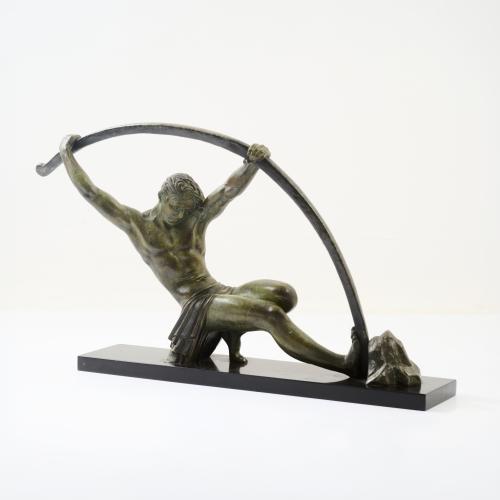 Metal figure 'L'Age du Bronze', c. 1928