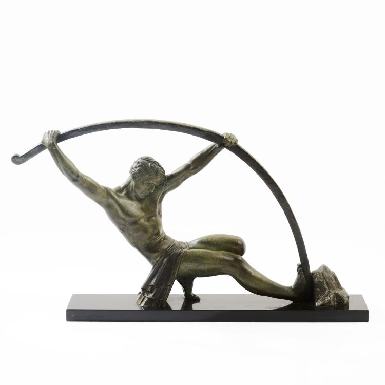 Bild 2 zu Objekt, Metal figure 'L'Age du Bronze', c. 1928, Dem&egrave;tre H. Chiparus, 182A 257