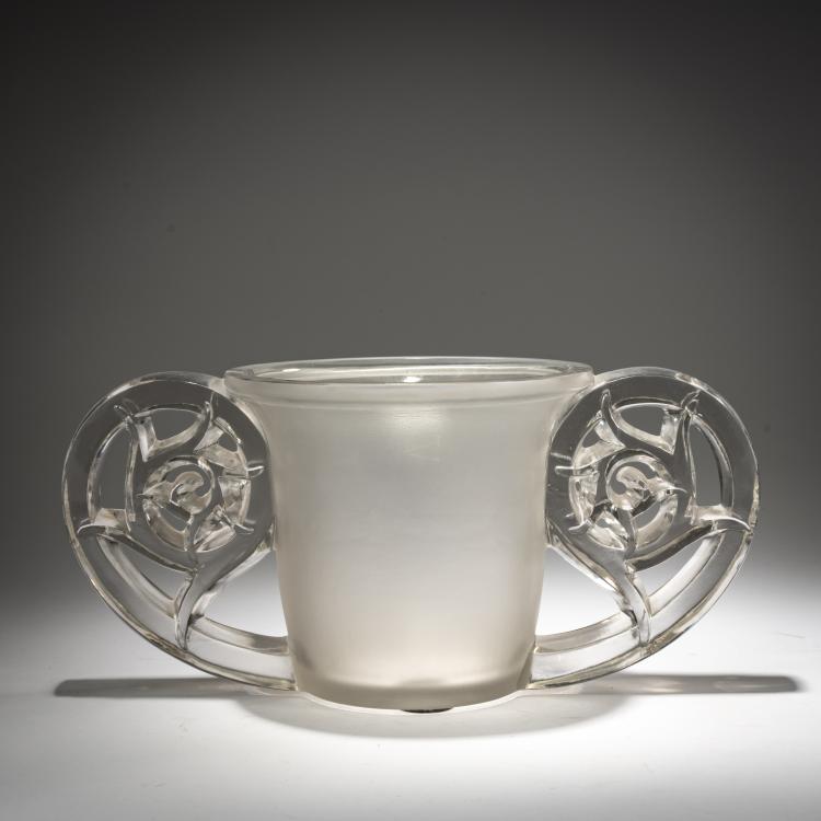 Hauptbild zu Objekt, Vase 'Pierrefonds', 1926, Ren&eacute; Lalique, Lalique, Wingen-sur-Moder, 182A 154