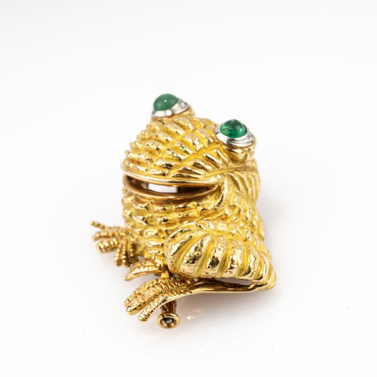 Bild 1 zu Objekt, 'Grenouille' brooch, Richards, Georges, Paris, 182D 1110
