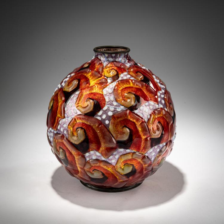 Hauptbild zu Objekt, Vases, pre-1956, Camille Faur&eacute;, Faur&eacute;, Camille, Limoges, 182A 445