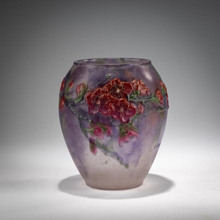 Bild 2 zu Objekt, Vase 'Fleurs de P&ecirc;cher', 1920, Gabriel Argy-Rousseau, Argy-Rousseau, Paris, 