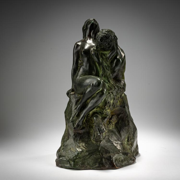 Bild 1 zu Objekt, Bronzefigur 'D&eacute;sir' 1921, Maurice Giraud-Rivi&egrave;re, Montagutelli, Paris, 182A 261