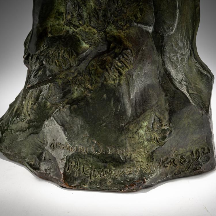 Bild 3 zu Objekt, Bronzefigur 'D&eacute;sir' 1921, Maurice Giraud-Rivi&egrave;re, Montagutelli, Paris, 182A 261