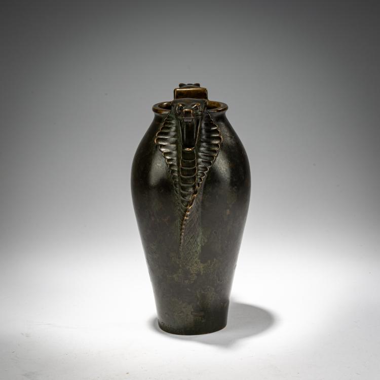 Bild 1 zu Objekt, Vase 'Serpents', um 1900, Charles-Eugene Thi&eacute;not, 182A 293