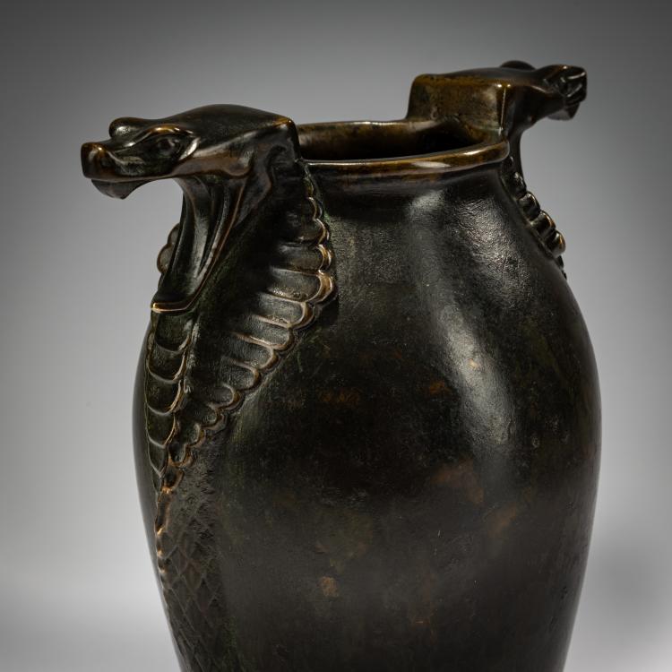 Bild 2 zu Objekt, Vase 'Serpents', um 1900, Charles-Eugene Thi&eacute;not, 182A 293