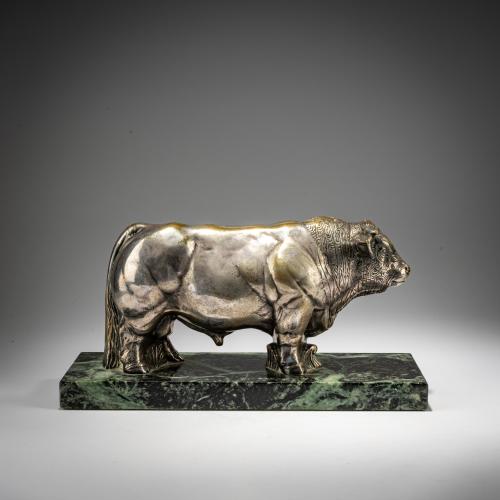 Bronzefigur 'Ochse', um 1920