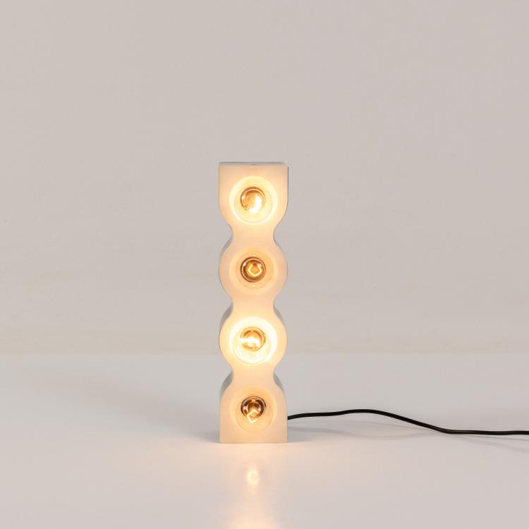 Bild 1 zu Objekt, Table light 'Sinus', 1972 (design), Ettore Sottsass, Stilnovo, Mailand / Milan, 182B 710
