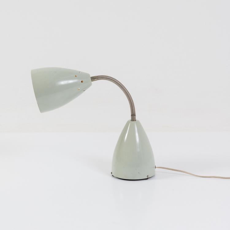 Bild 2 zu Objekt, Height-adjustable sunlamp / table light 'IV-5-Sun', 1951 (design), Max Bill, Novelectric AG, Z&uuml;rich, f&uuml;r Paul Schaller AG, Bern, 182B 512