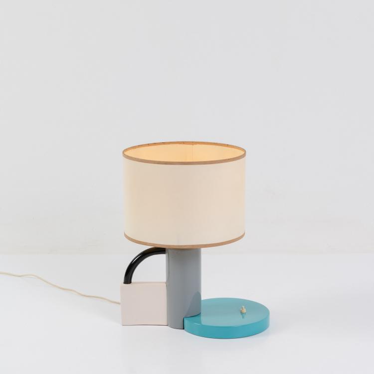 Hauptbild zu Objekt, Table light 'Memphis', c. 1982 (design), Michele De Lucchi, Drimmer, Hautmont, 182B 700