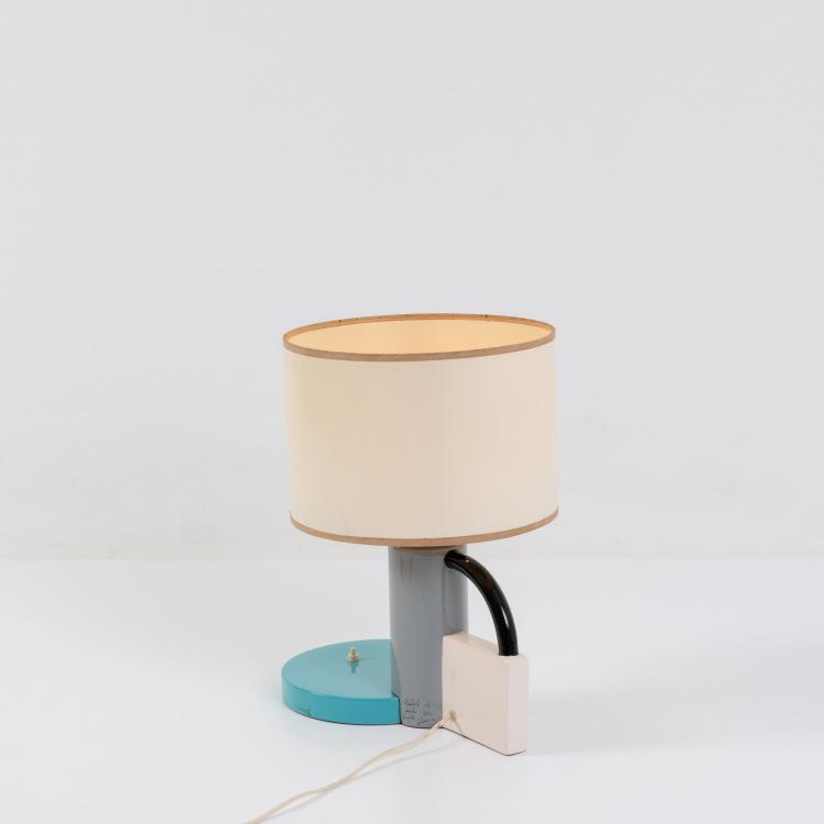 Bild 2 zu Objekt, Table light 'Memphis', c. 1982 (design), Michele De Lucchi, Drimmer, Hautmont, 182B 700