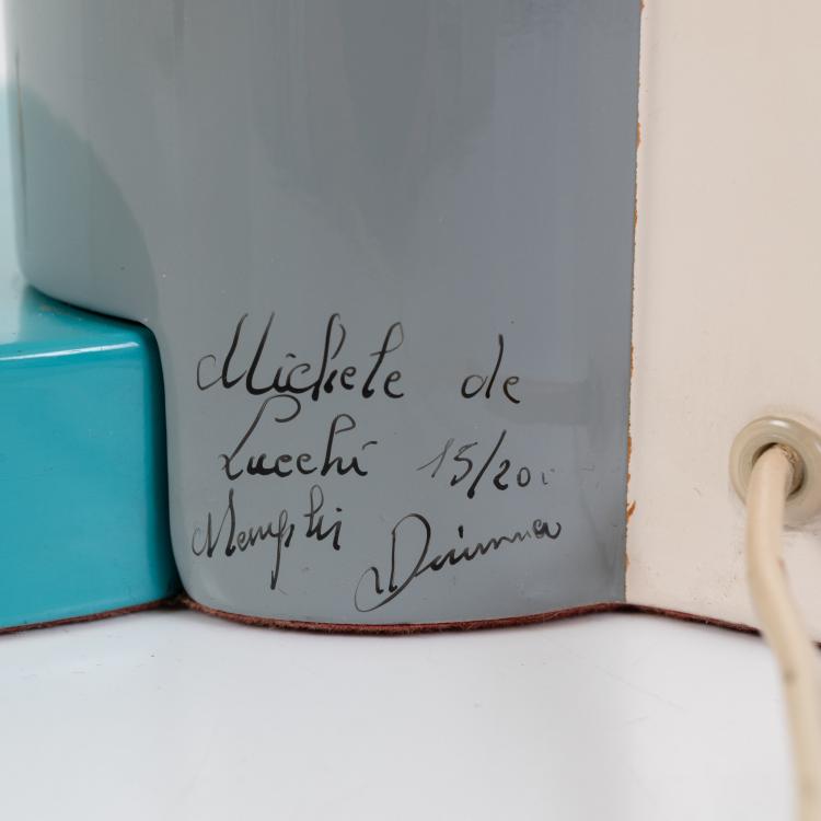 Bild 3 zu Objekt, Table light 'Memphis', c. 1982 (design), Michele De Lucchi, Drimmer, Hautmont, 182B 700