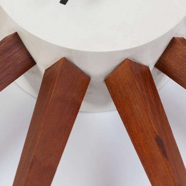 Bild 1 zu Objekt, Wall clock 'Sunburst', 1952/53 (design), George Nelson, Howard Miller, Zeeland / Fehlbaum, Bern, 182B 557