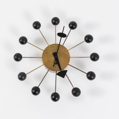 Wall clock 'Ball-Clock', 1949 (design)