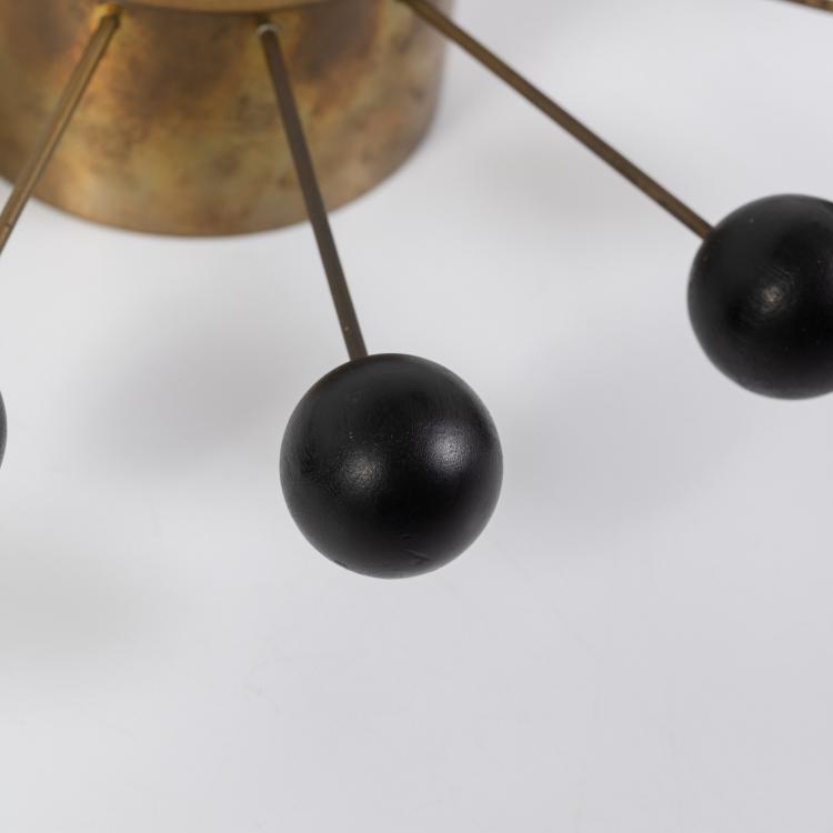 Bild 1 zu Objekt, Wall clock 'Ball-Clock', 1949 (design), George Nelson, Howard Miller Clock Co., Zeeland, 182B 554
