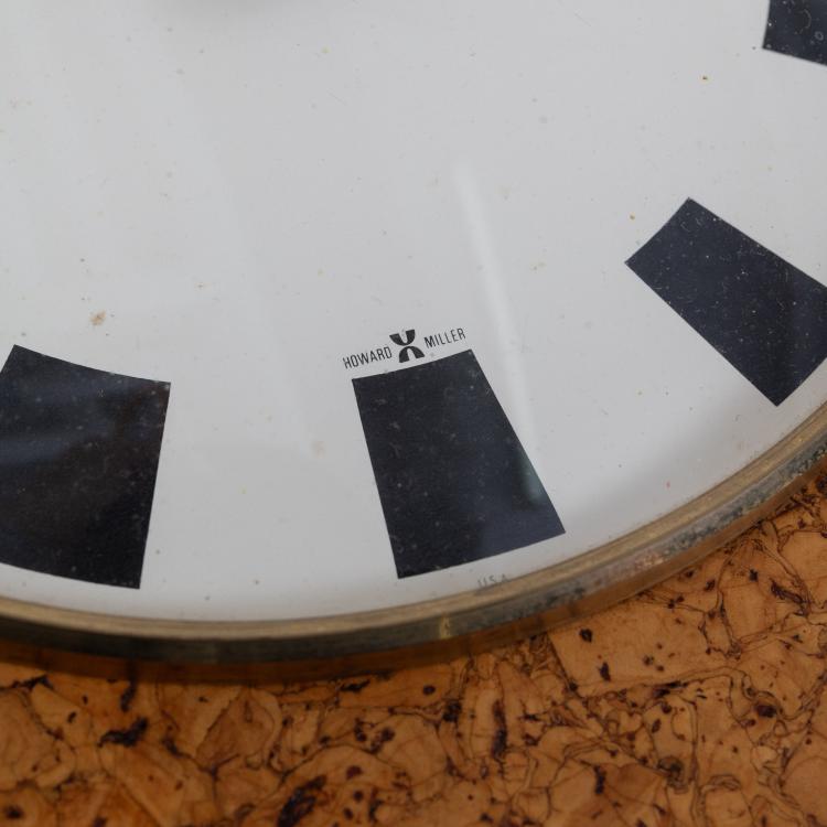 Bild 1 zu Objekt, Wall clock 'Cork', 1950s (design), George Nelson, Howard Miller Clock Co., Zeeland, 182B 556