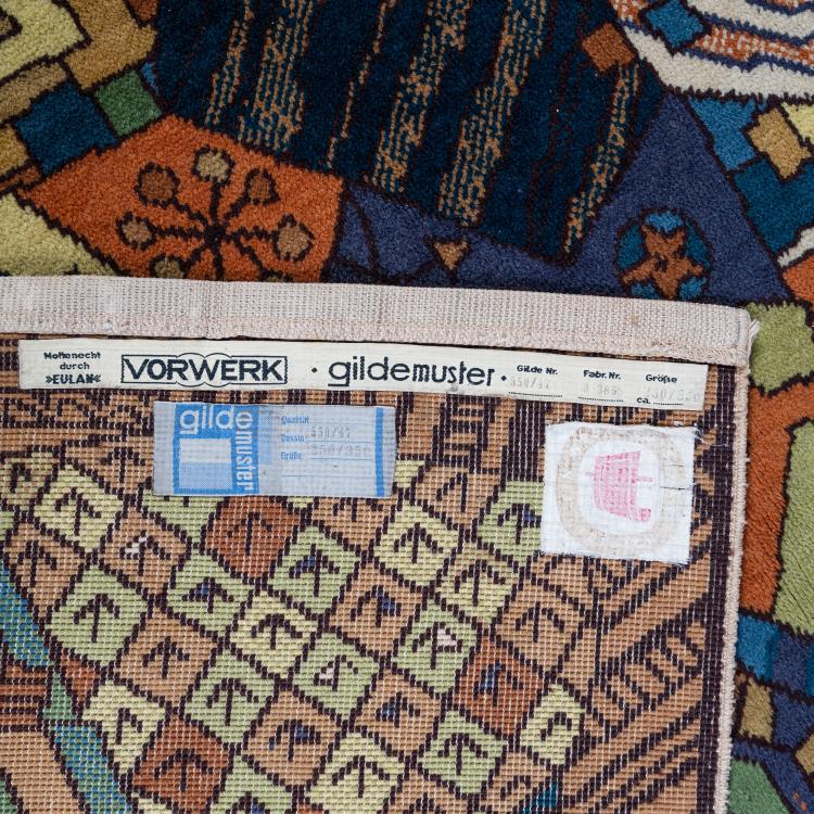 Bild 1 zu Objekt, Teppich, 1960er Jahre (Entwurf), Roberto Burle Marx (nach), Vorwerk, Wuppertal, 182C 965