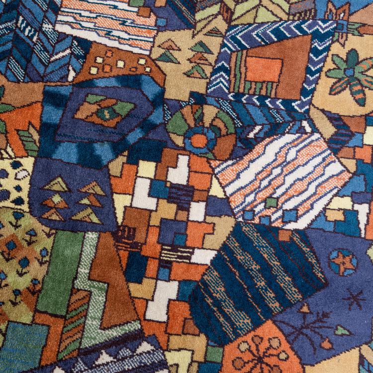 Bild 2 zu Objekt, Teppich, 1960er Jahre (Entwurf), Roberto Burle Marx (nach), Vorwerk, Wuppertal, 182C 965