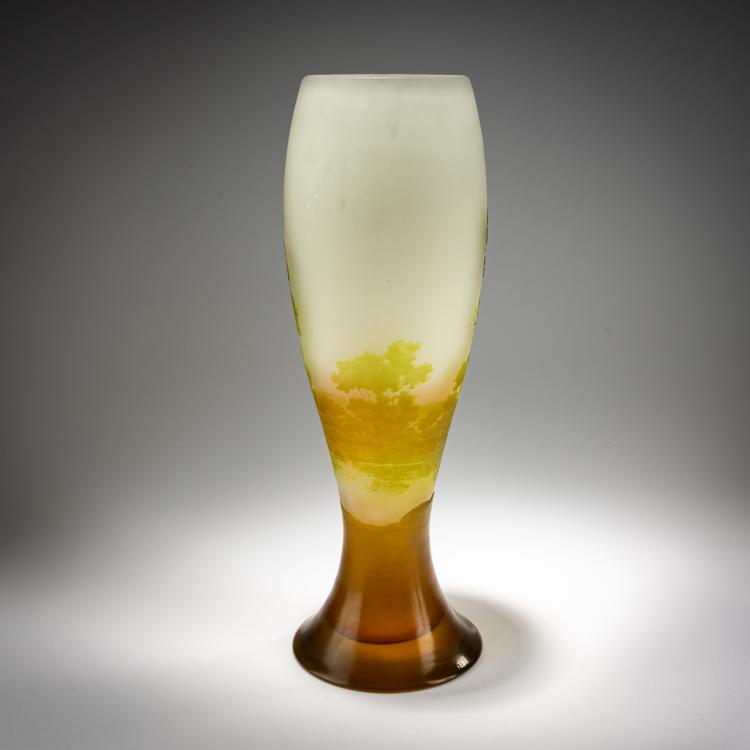 Bild 3 zu Objekt, Gro&szlig;e Vase 'Paysage', 1908-20, Gall&eacute;, Nancy, 182A 124