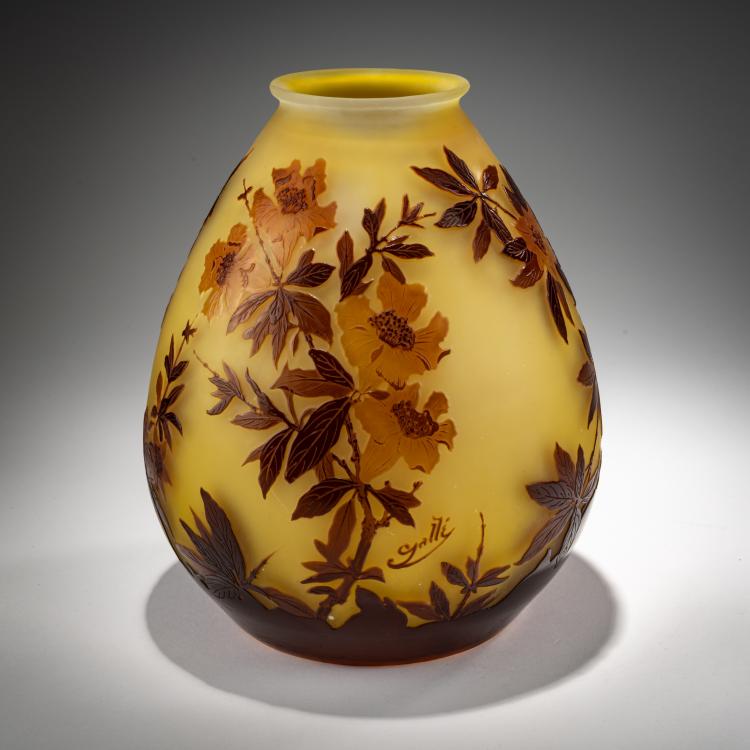 Bild 2 zu Objekt, Vase 'Cognassier', 1925-36, Gall&eacute;, Nancy, 182A 137