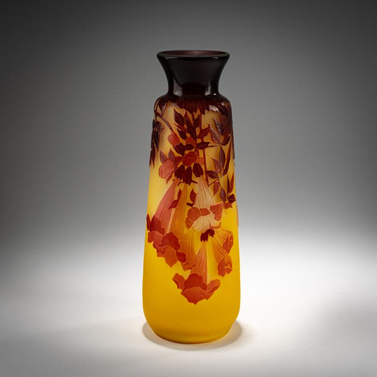 Hauptbild zu Objekt, Vase 'Trompette de Virginie', 1925-26, Gall&eacute;, Nancy, 182A 139