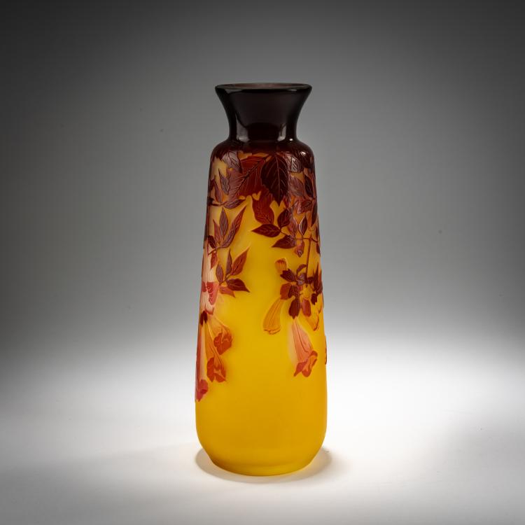 Bild 1 zu Objekt, Vase 'Trompette de Virginie', 1925-26, Gall&eacute;, Nancy, 182A 139